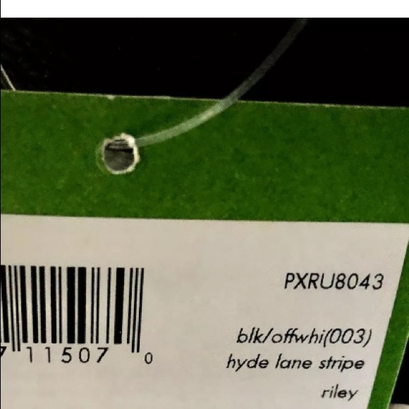 Kate spade hyde lane stripe riley black white tote - Picture 6 of 8